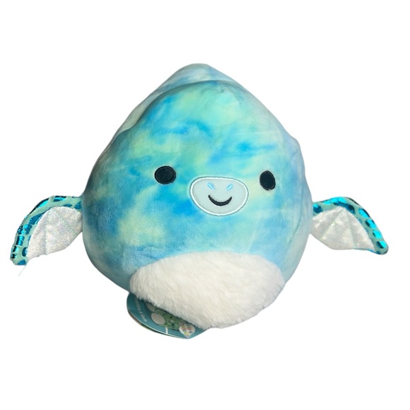 Squishmallow Flip A Mallows 8" Shantira & Rocio Triceratops Pterodactyl NWT - Picture 2 of 13